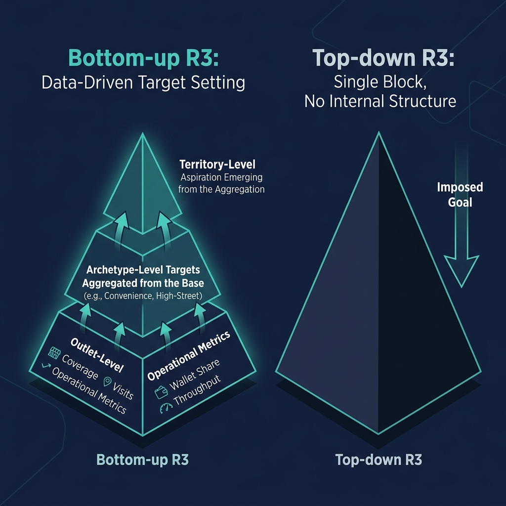 Bottom-Up R3, Not Top-Down - Why Aspiration Can't Be a Percentage — supporting visual 1