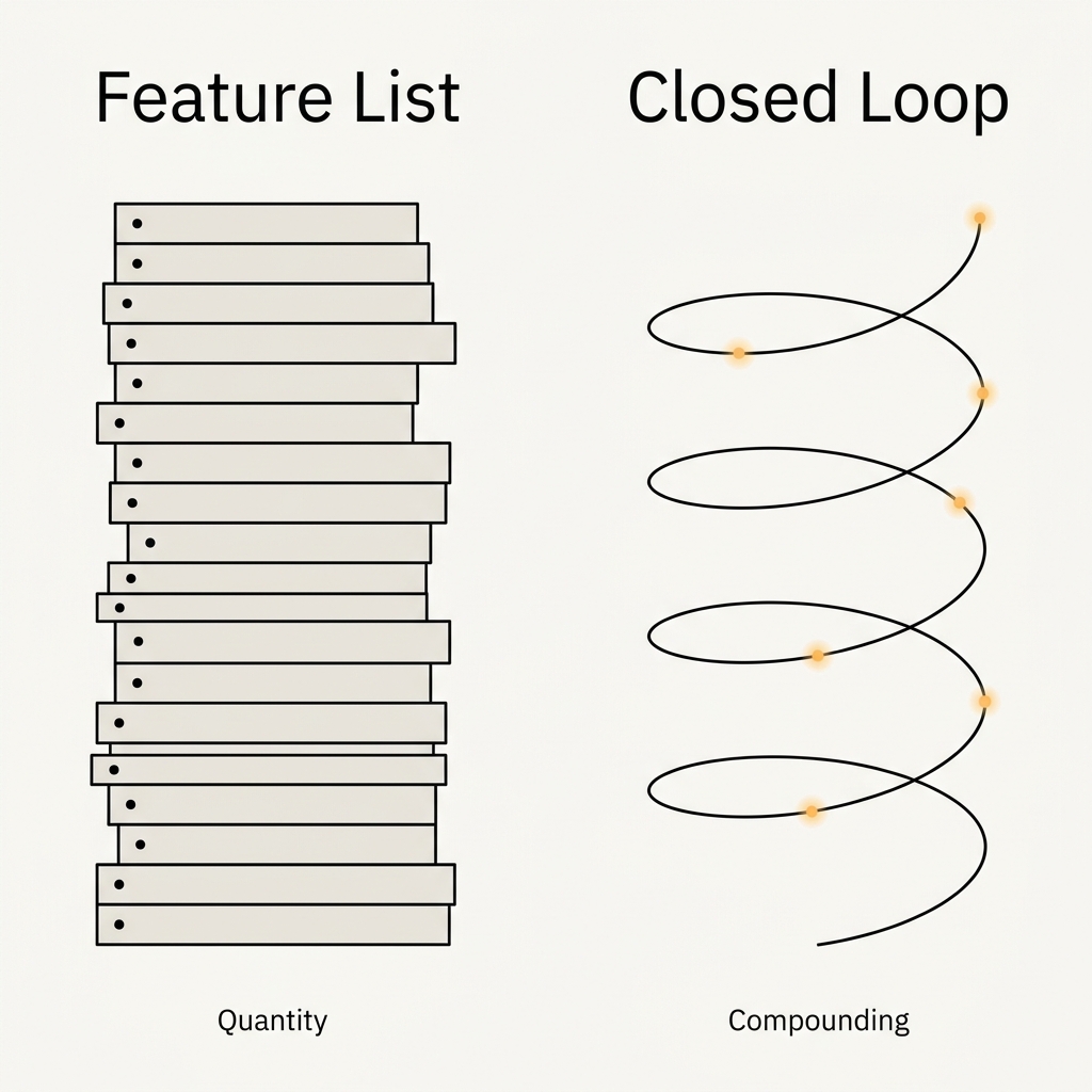 The Closed Loop: Why Architecture Beats Features in Commercial Operating Systems — supporting visual 1