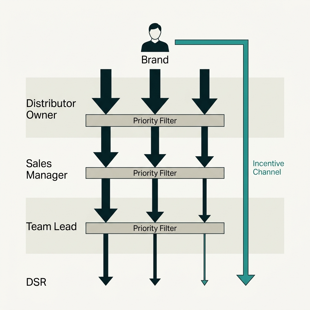 The Tenant's Superpower: DSR Incentives That Bypass the Distributor's Priority Filter — Infoscend Knowledge Centre essay illustration
