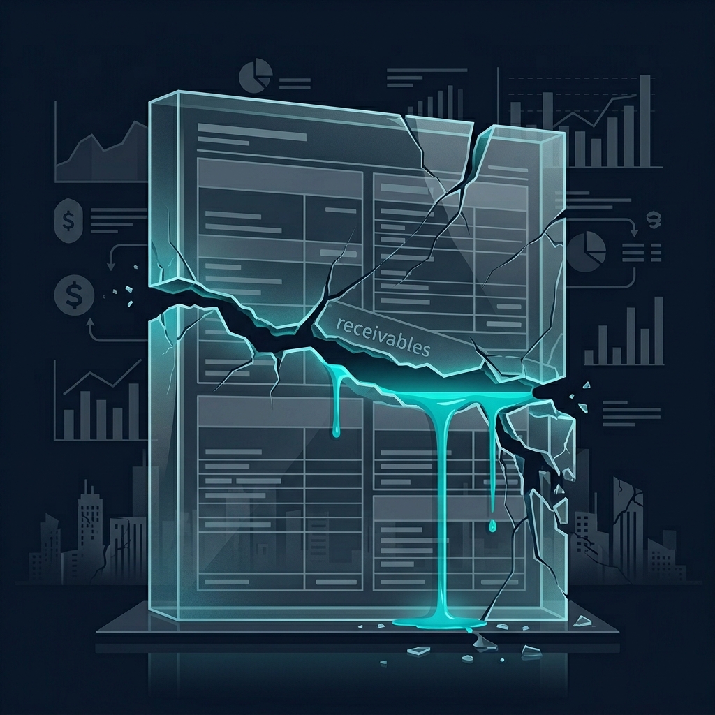 The Receivables Trap: Why Challenger Distributors Go Broke on Paper-Profitable Businesses — Infoscend Knowledge Centre essay illustration